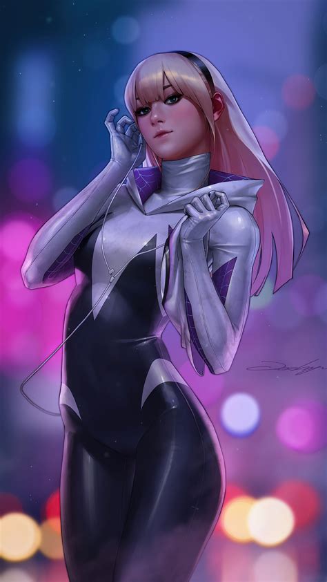 spider gwen gostosa|gwen stacy spider verse.